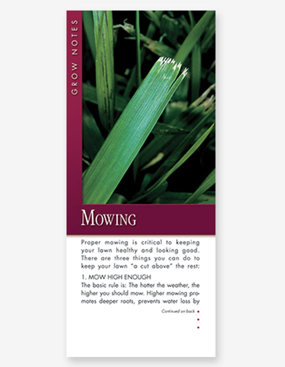 #309 - Mowing Grow Note