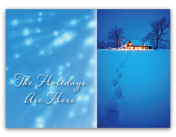 #131 - "Holidays are Here" Holiday Card 