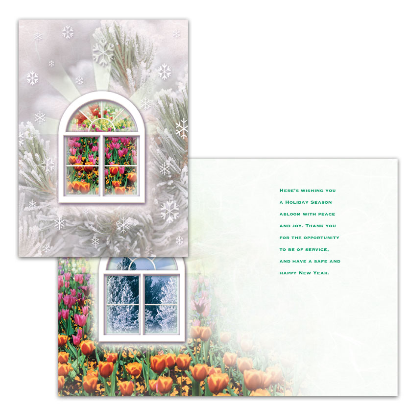 #120 - Window Greeting Card