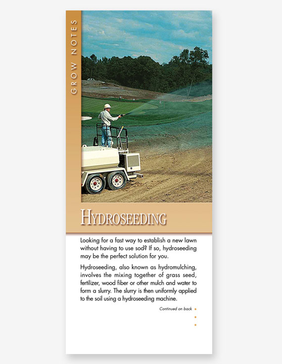 #326 - Hydroseeding Grow Note