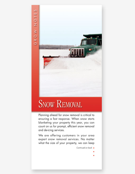 #328 - Snow Removal Grow Note