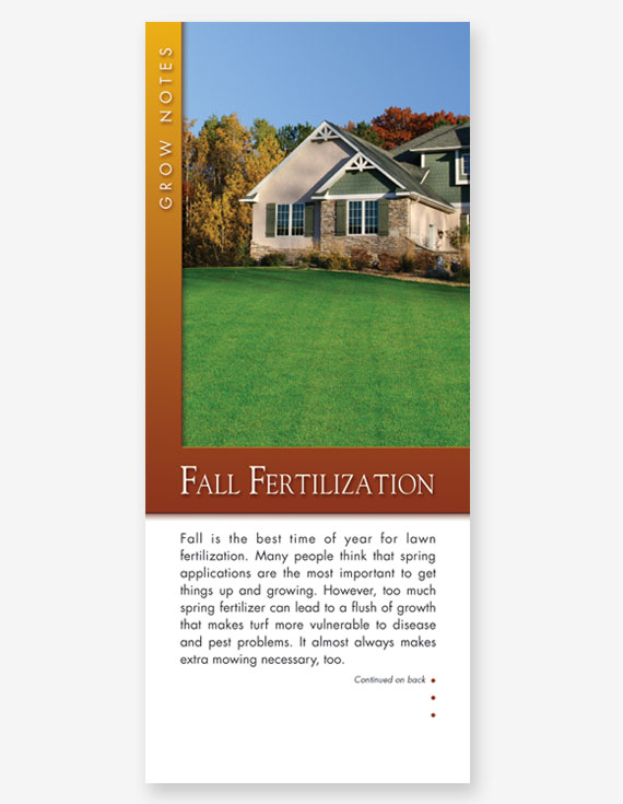 #338 - Fall Fertilization Grow Note