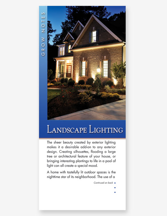 #340 - Landscape Lighting Grow Note