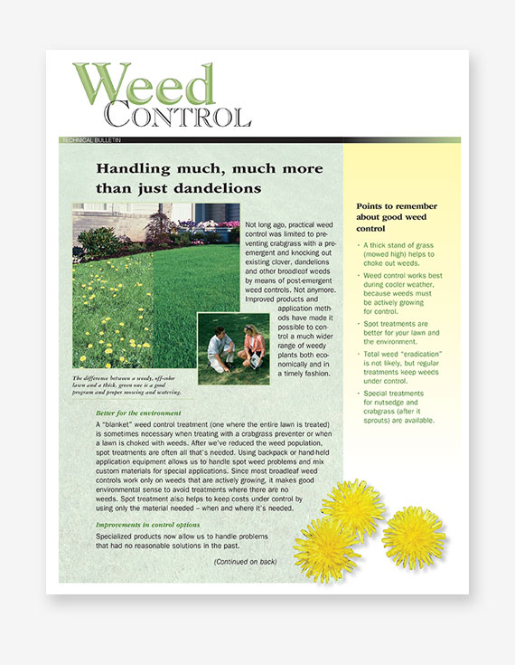 #252 - Weed Control Bulletin