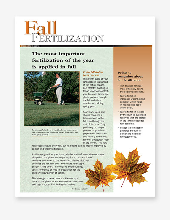 #255 - Fall Fertilization Bulletin