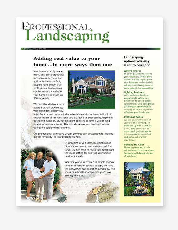 #260 - Professional Landscaping Bulletin