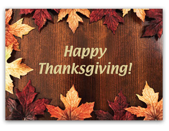 #119 - Thanksgiving Greeting Card