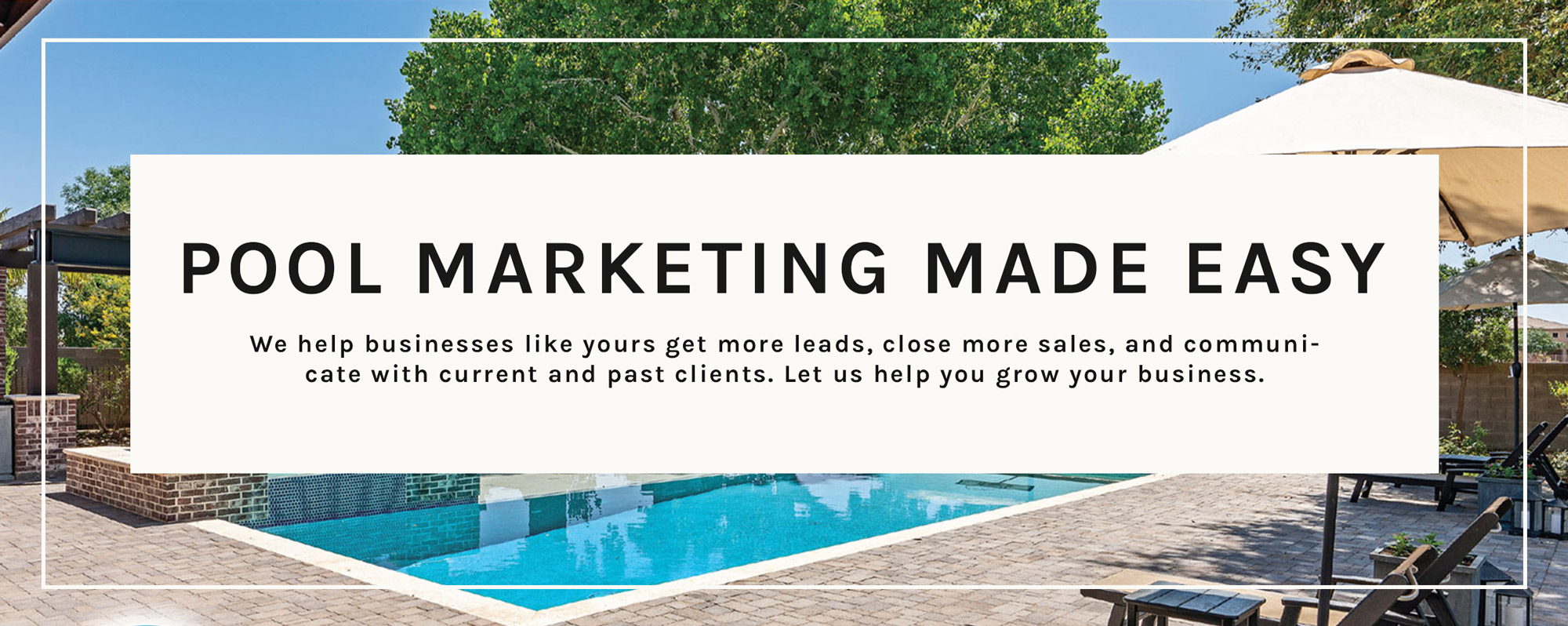 We help businesses like yours get more leads, close more sales, and communicate with current and past clients.