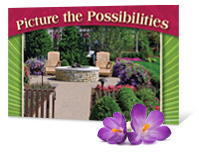 #838 - Landscape Installation Jumbo Postcard